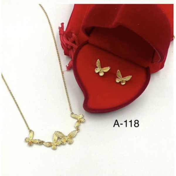 Necklace & Earrings set a - 118