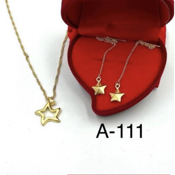 Necklace & Earrings set a - 111