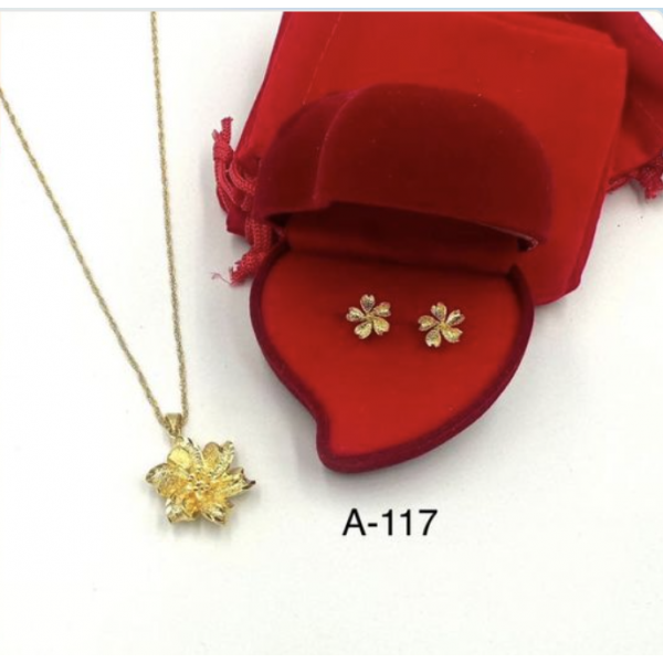 Necklace & Earrings set a - 117