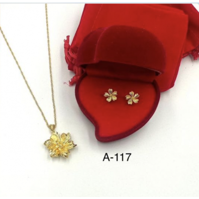 Necklace & Earrings set a - 117