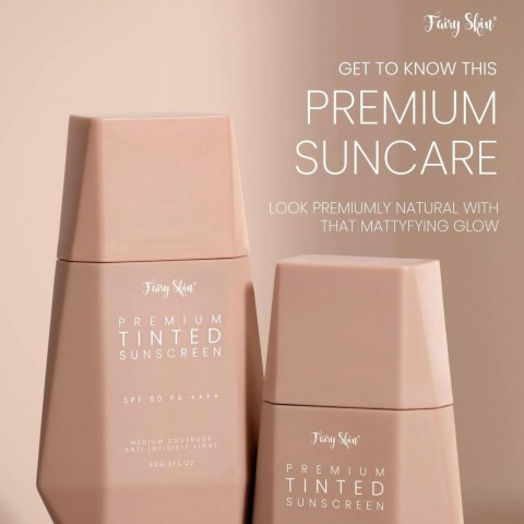 Fairyskin Premium TINTED Sunscreen