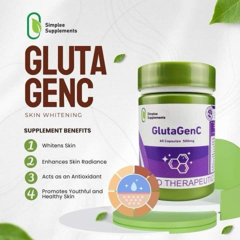 GLUTA GENC by Simplee Supplements (60capsule)