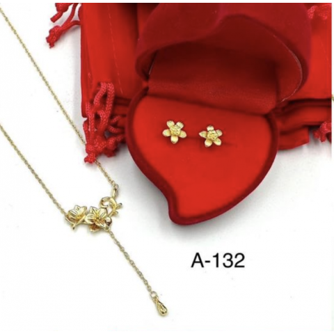 Necklace & Earrings set A - 132